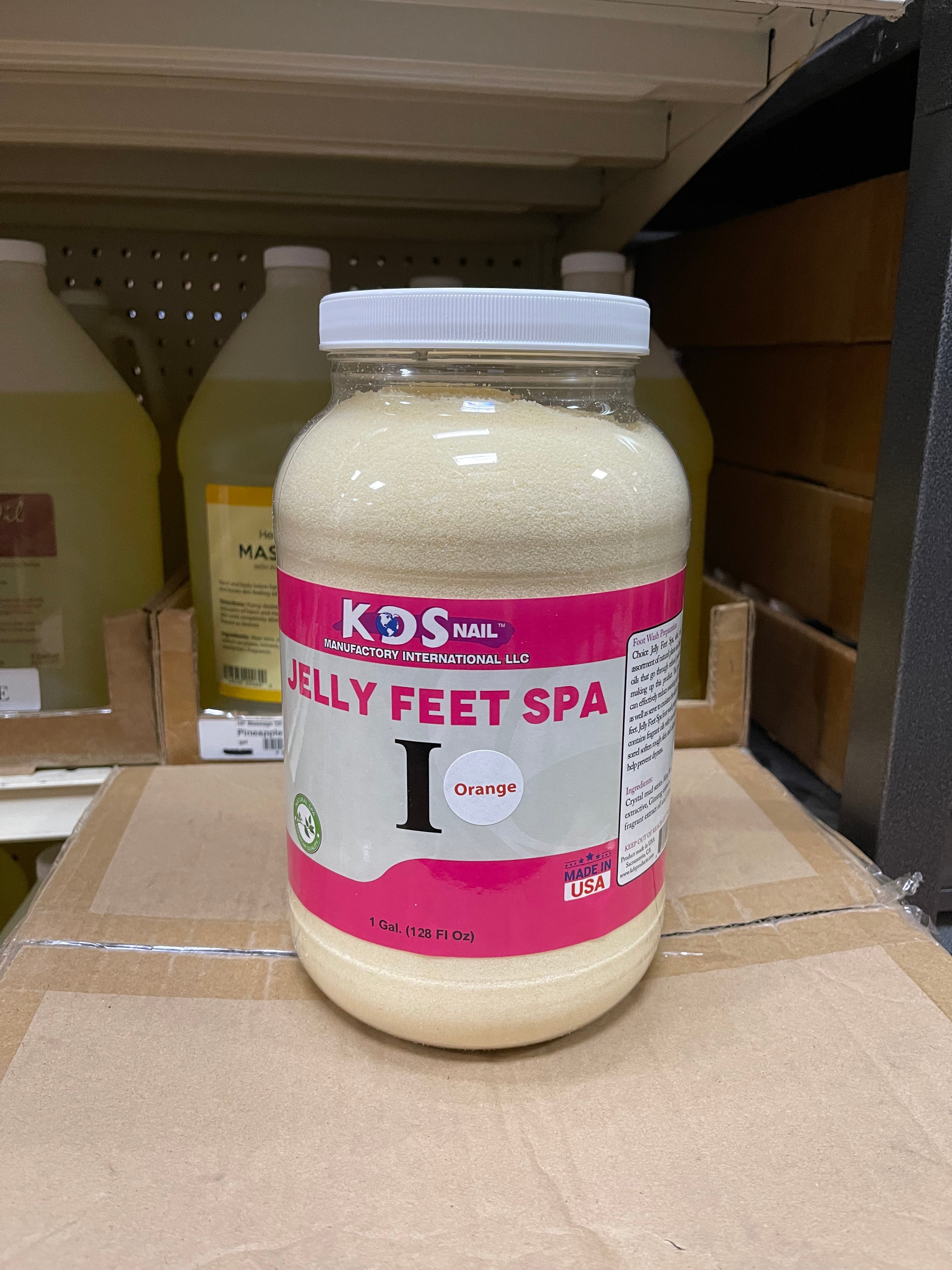 KDS Jelly Feet Spa Number I - Màu cam - Hộp 4