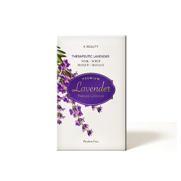 Codi K-Beauty Premium Pedicure Collection Deluxe 4 Steps - Lavender - Case of 120