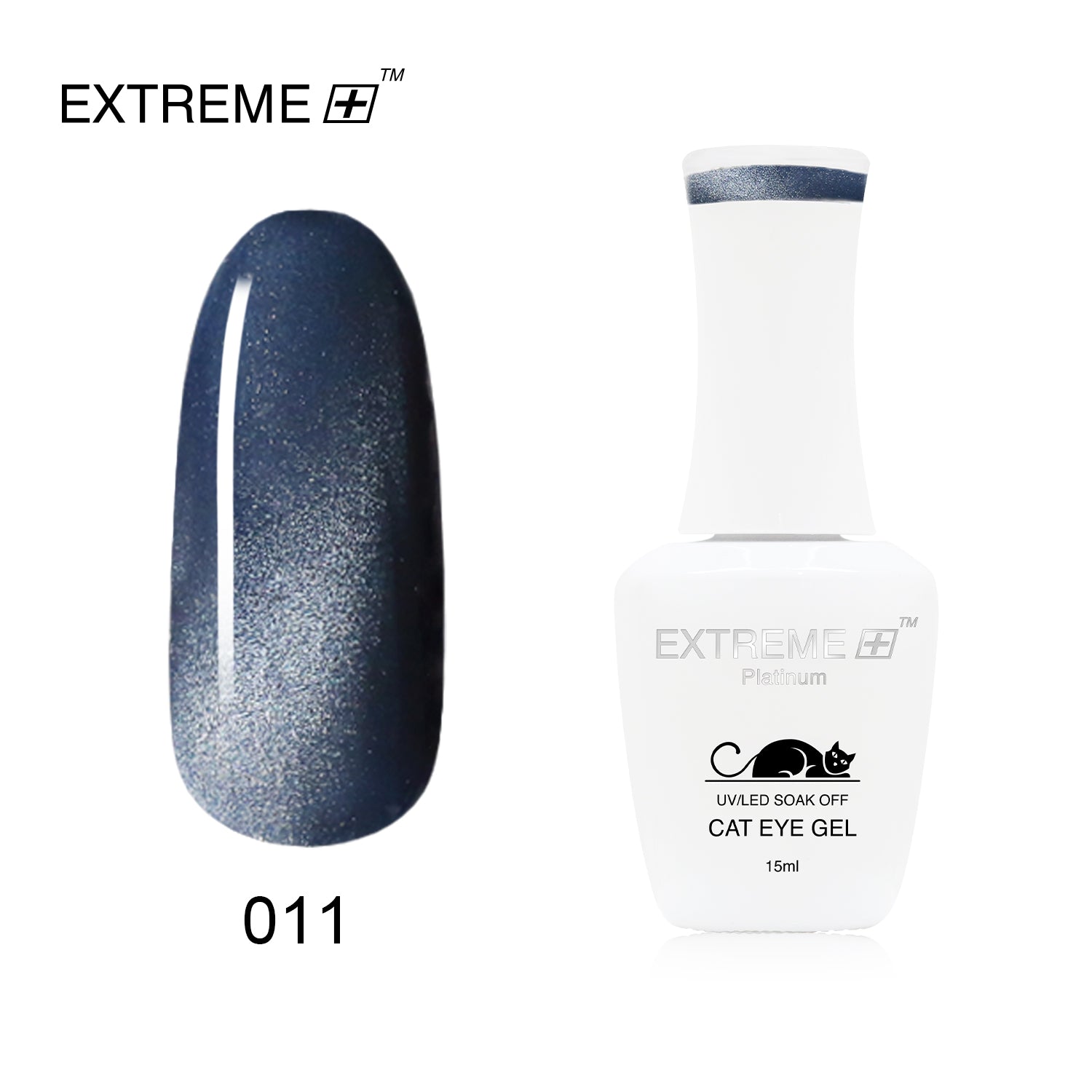EXTREME+ Platinum CAT EYE Gel # 011 (Clearance)