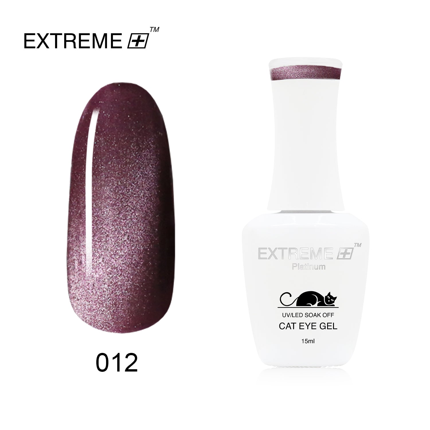 EXTREME+ Platinum CAT EYE Gel # 012 (Clearance)