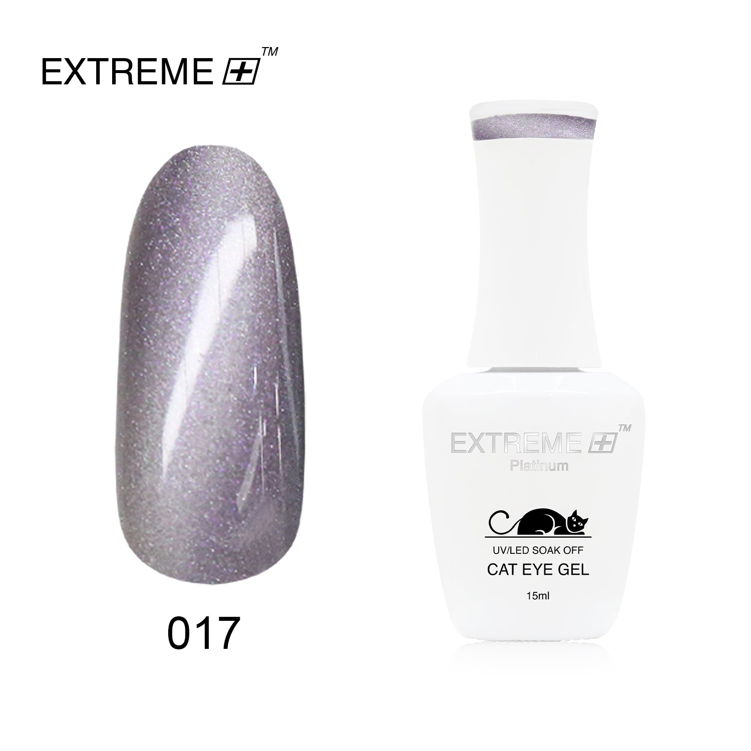 EXTREME+ Platinum CAT EYE Gel # 017 (Clearance)