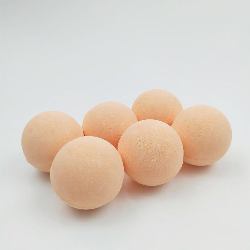 Bom tắm HappyFeet - Màu cam - Hộp 4