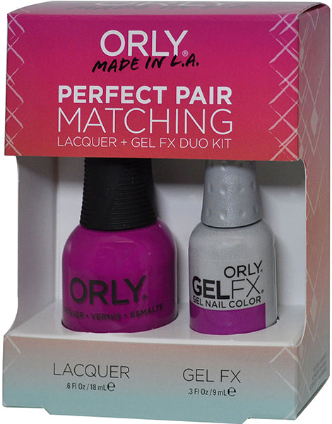 Orly Gel Matching Set #31107 - Tím Crush