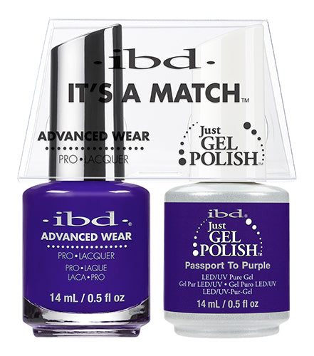 IBD Duo Gel # 66677 Passport To Purple