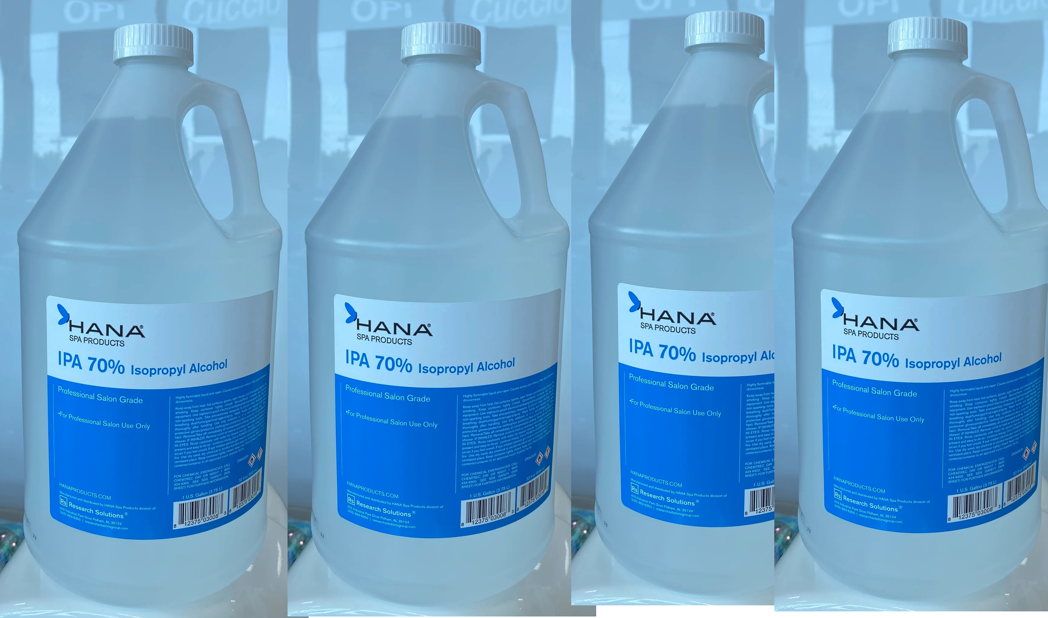 Alcohol 70% - Case of 4