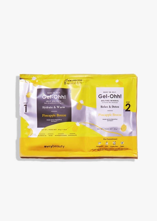 Avry Beauty Gel-Ohh Jelly Spa Bath - Pineapple Breeze