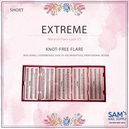 Extreme Natural Flare Lash E5 Ngắn - Hộp 