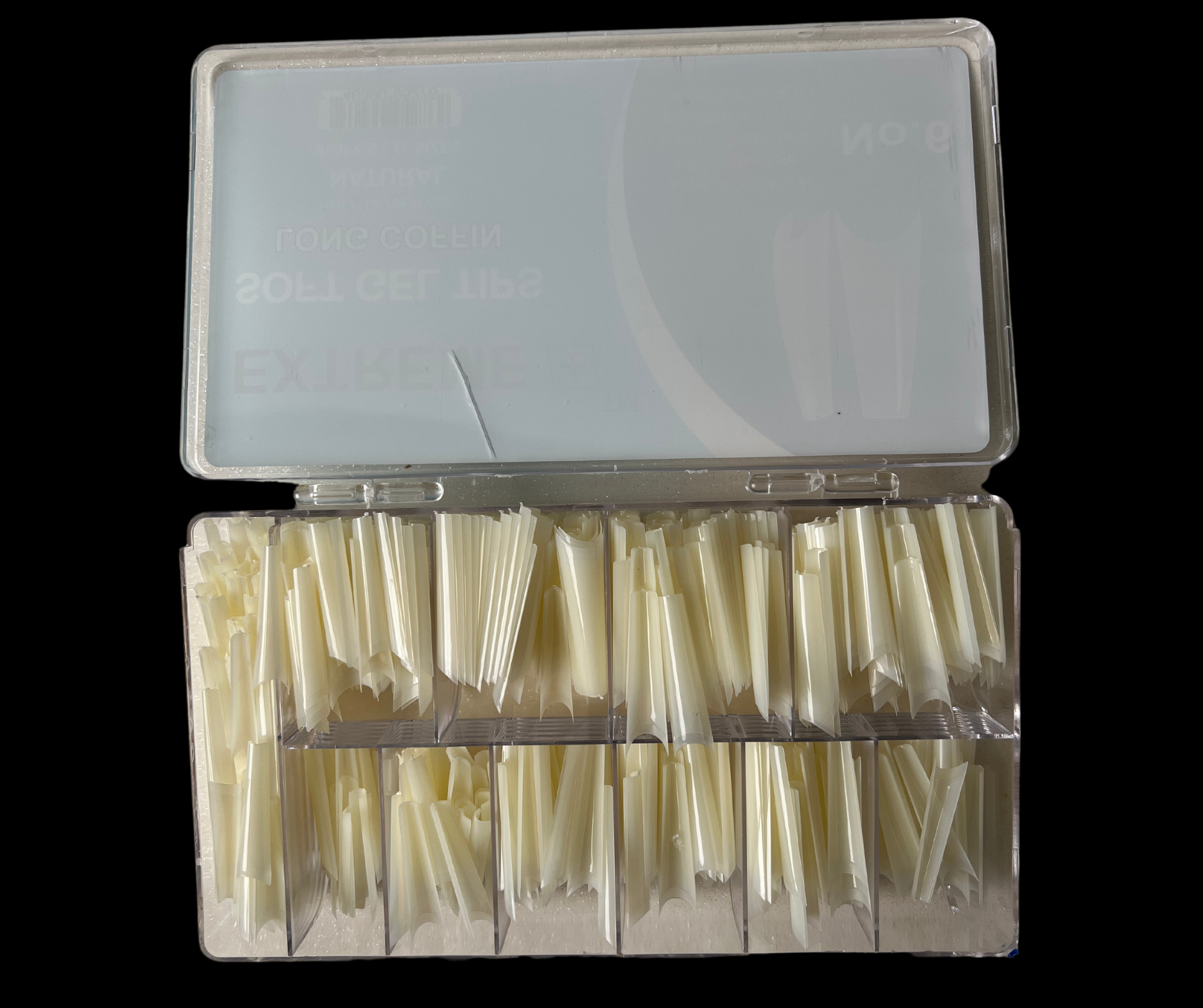 Móng tay giả nửa đầu tự nhiên EXTREME+ số 6 _ Long Coffin