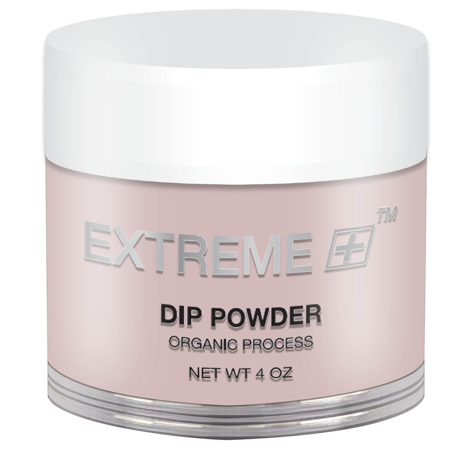 EXTREME+ Dipping Powder Organic - Pink & White: Ombre Dark Pink - 4 oz
